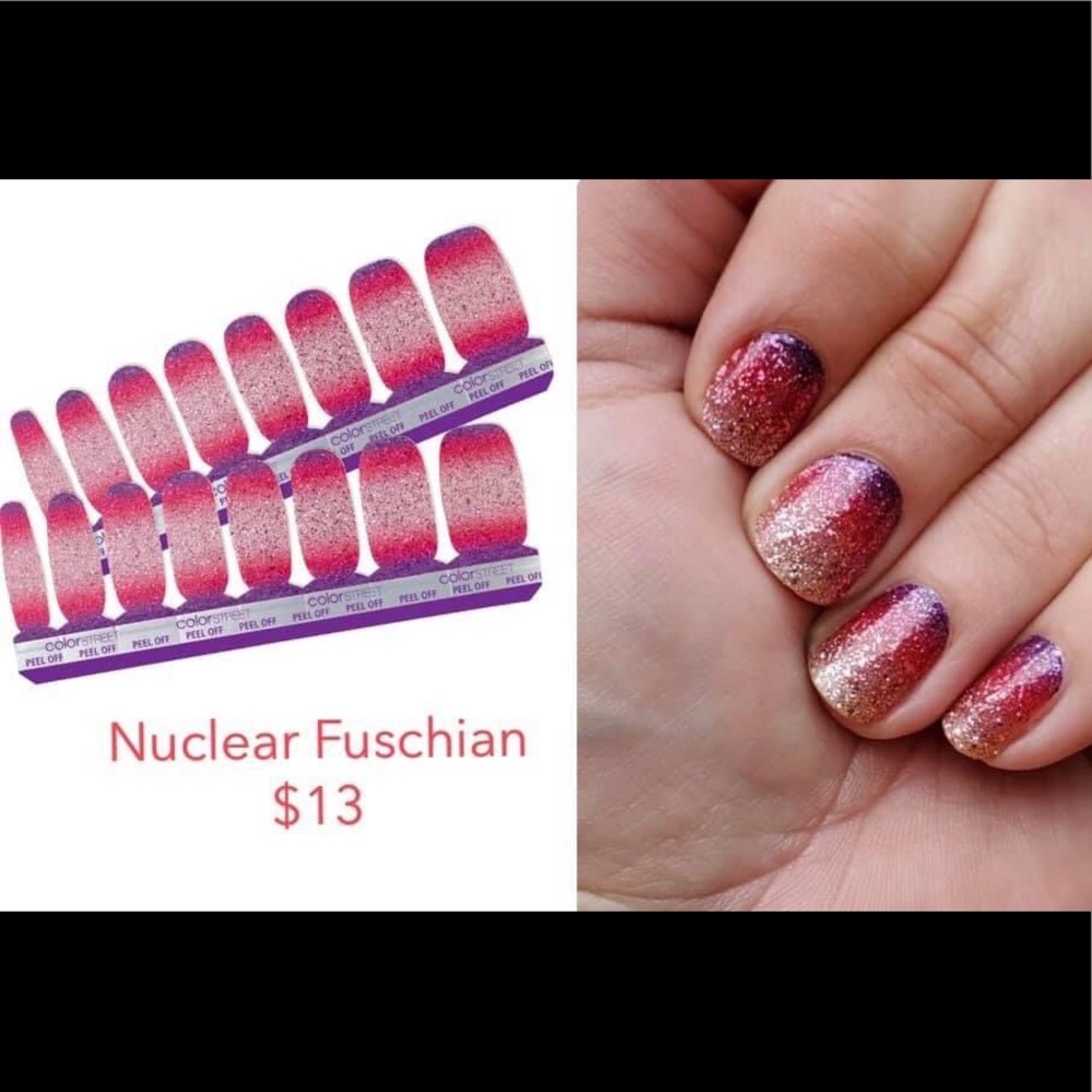 Color Street Nuclear Fuschian! 🤩🤩💅🏻